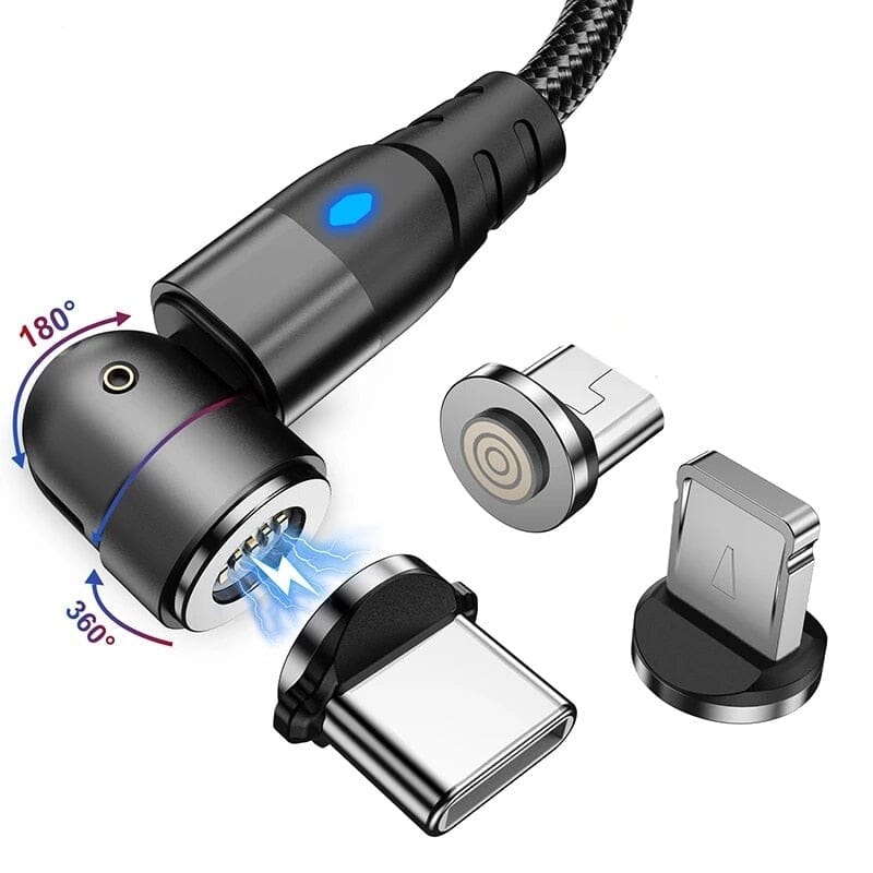 MultiCharger™ - Cable magnétique charge rapide - Lumiere Techno